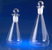Glass Iodine Flask 40-45mm, Packaging Type : Box