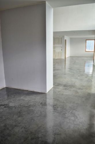 Concrete flooring