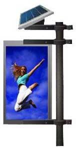 Solar Advertising Light Box