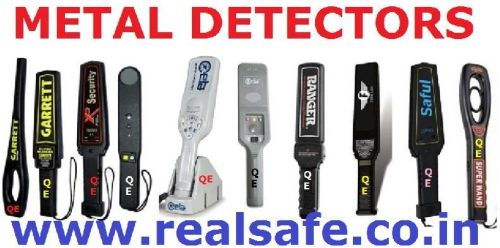 REAL SAFE Metal Scanner, Color : Black