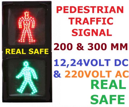 REAL SAFE Molded Polycarbonate Pedestrian Signal Light