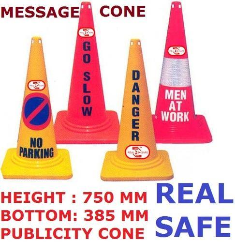 PVC Message Traffic Cone