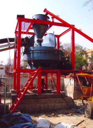 Concrete Pan Mixer