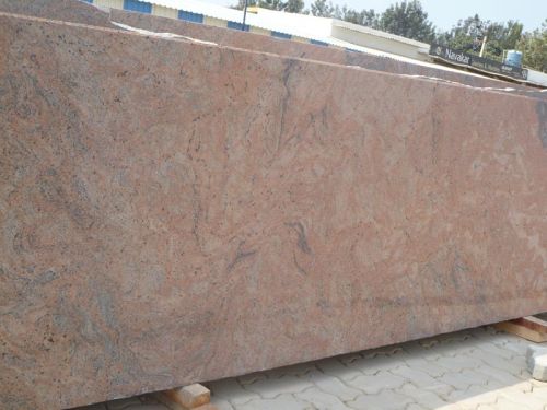 Florecent Pink Granite Slabs