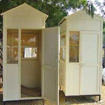 Modular Steel Prefabricated Huts, For House, Kiosk, Shop, Feature : Glass, Easily Assembled, Eco Friendly