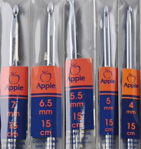 Aluminium Crochet Hooks