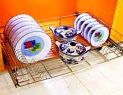 Stainless Steel Plate Rack