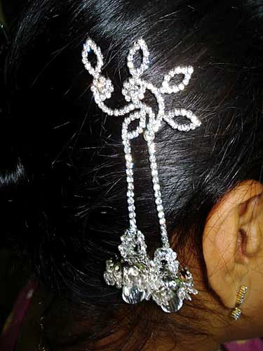 Imitation Hair Brooch