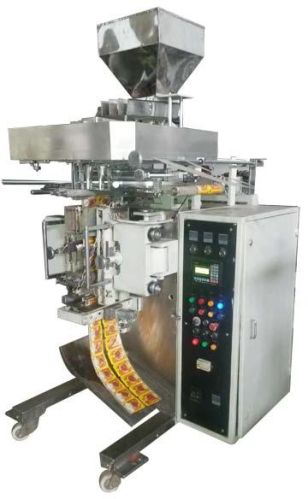 Twin Head Multi Track Zipper, Powder Pouch Packing Machine