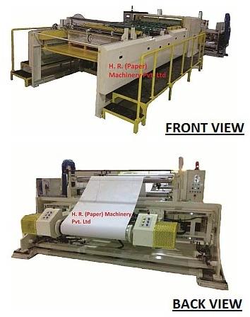 Reel To Sheet Cutting Machine