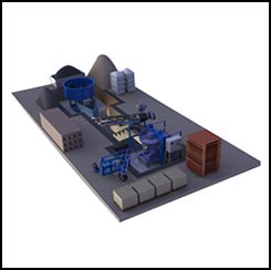 Fly Ash Brick Making Plant