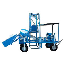 Portable Hydraulic Mixer With Tower Hoist