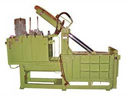 Horizontal Single Compression Scrap Baling Press