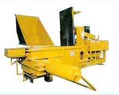 Triple Action Hydraulic Scrap Baling Press