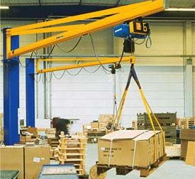 Electric Jib Crane, For Construction, Feature : Capable For Load, Customized Solutions, Easy To Use