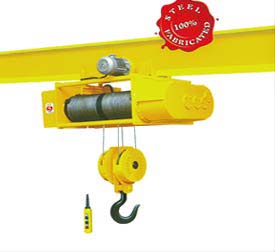 Wire Rope Hoist, For Weight Lifting, Voltage : 110V