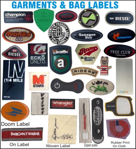 Black Rectangle Non Printed Rubber Badges, Technics : Machine Made