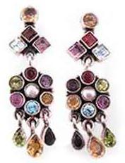 CUT-ER-003-Gemstone Earrings