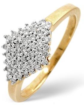 Gold Diamond Ring - Dr 005