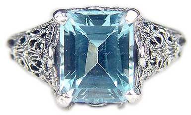 Silver Filigree Ring, Silver Rings Sfr-005