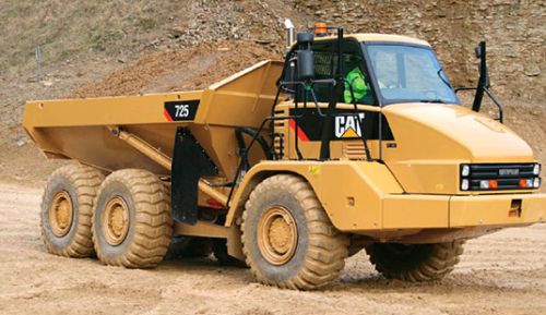 ARTICULATED DUMP TRUCK WEIGHING SYSTEM