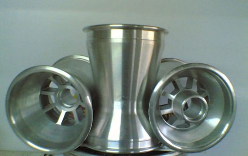 Go Cart Black Pair Rear Wheels