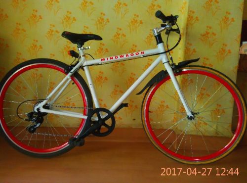 Mindwagon Power Coated Metal Road Bicycle, Feature : Durable, Easy To Assemble, Fine Finished