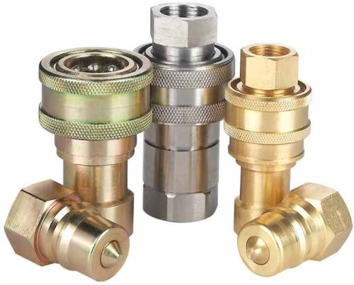 Polished Brass Quick Release Coupling, Color : Multi Colour