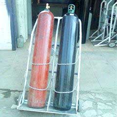 Double Gas Cylinder Trolley