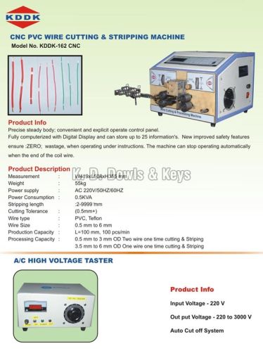 Wire Cutting and Stripping Machine