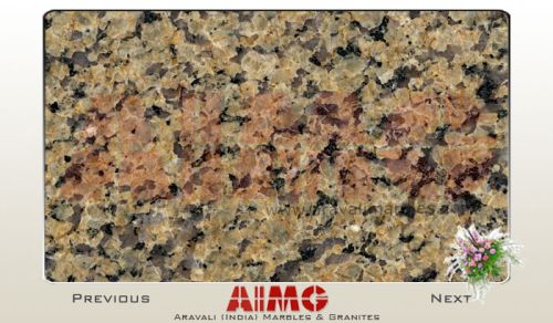 Unpolished Golden Pearl Granite, Specialities : Crack Resistance, Fine Finished, Optimum Strength, Stain Resistance