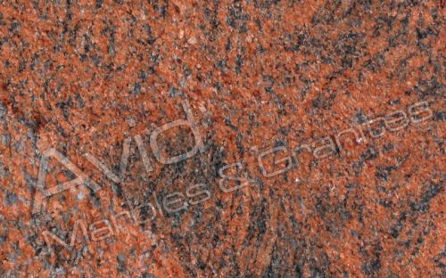 Unpolished Red Multi Color Granite, Feature : Crack Resistance, Fine Finished, Optimum Strength, Stain Resistance
