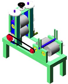 Knurling Cutter Machine