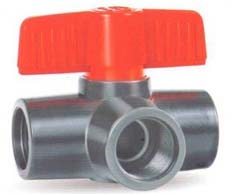 Black Solid Ball Valve