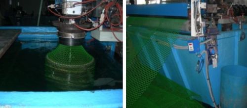 Extruded Polymer Net Making Machine