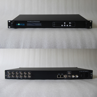 4xCVBS MPEG-2 Digital TV Encoder Modulator CS-60401 Series
