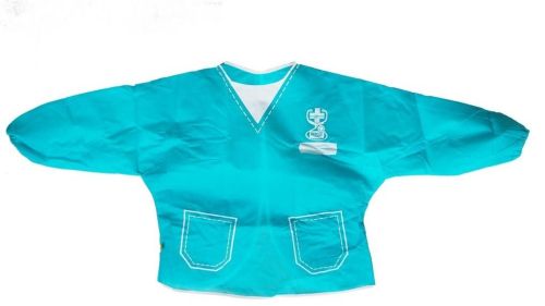 ML-AP-1020 BLUE NO-WOVEN PAINT TODDLER APRON
