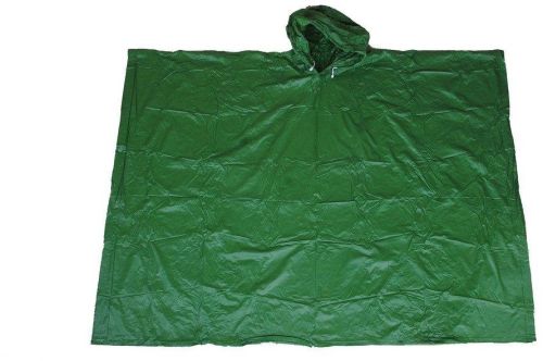 R-1020A-PEVA-04 GREEN EVA PEVA RAIN MENS PONCHO