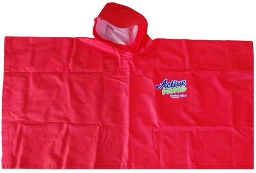 R-1020K-2016 RED PU RAINCOATS FOR KIDS According to Client's opinion