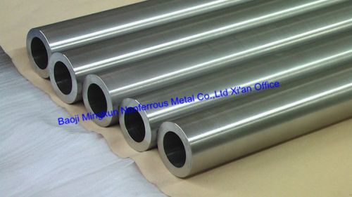 Grade 1,2,5,6,7 ASTM B338 Titanium Weldless Pipes