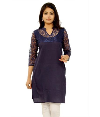 Diffrent Cotton Ladies Designer Kurtis Free, Brand Name : MAH