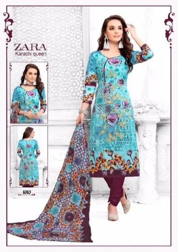 MAH GARMENTS COTTON FABRIC SALWAR SUIT MATERIAL ZARA KARACHI QUEEN