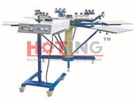 Hoting Manual Carousel Screen Printing Machine