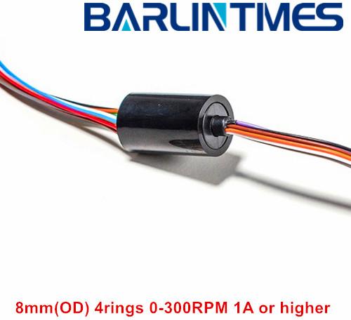 Capsule Slip Ring With 8.3mm(OD) 4circuits 1A From Barlin Times