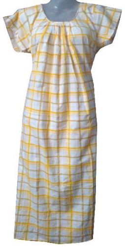 Printed Pure Cotton Round Neck Nighty