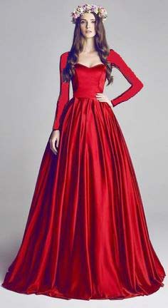 Ladies Satin Gown