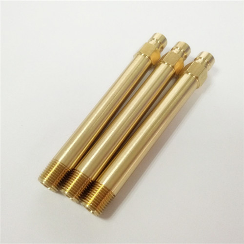 Brass Extension Nipple Connector, Technics : CNC lathe
