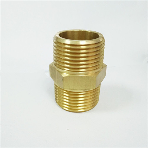 Brass Male Flare Nipple Connector, Brand Name : tianying
