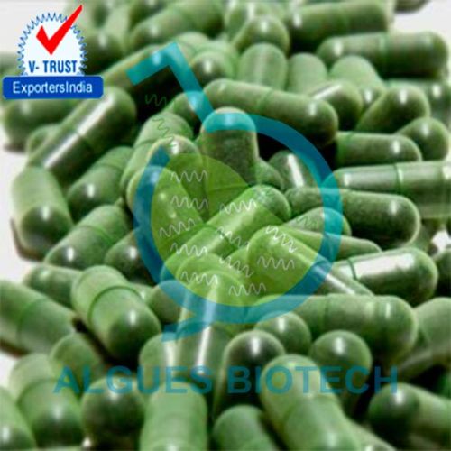 Algues Biotech Spirulina Capsules, Grade : Food Grade