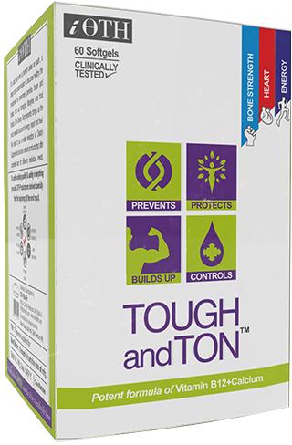 IOTH Tough And Ton With Calcium and Vitamin B12